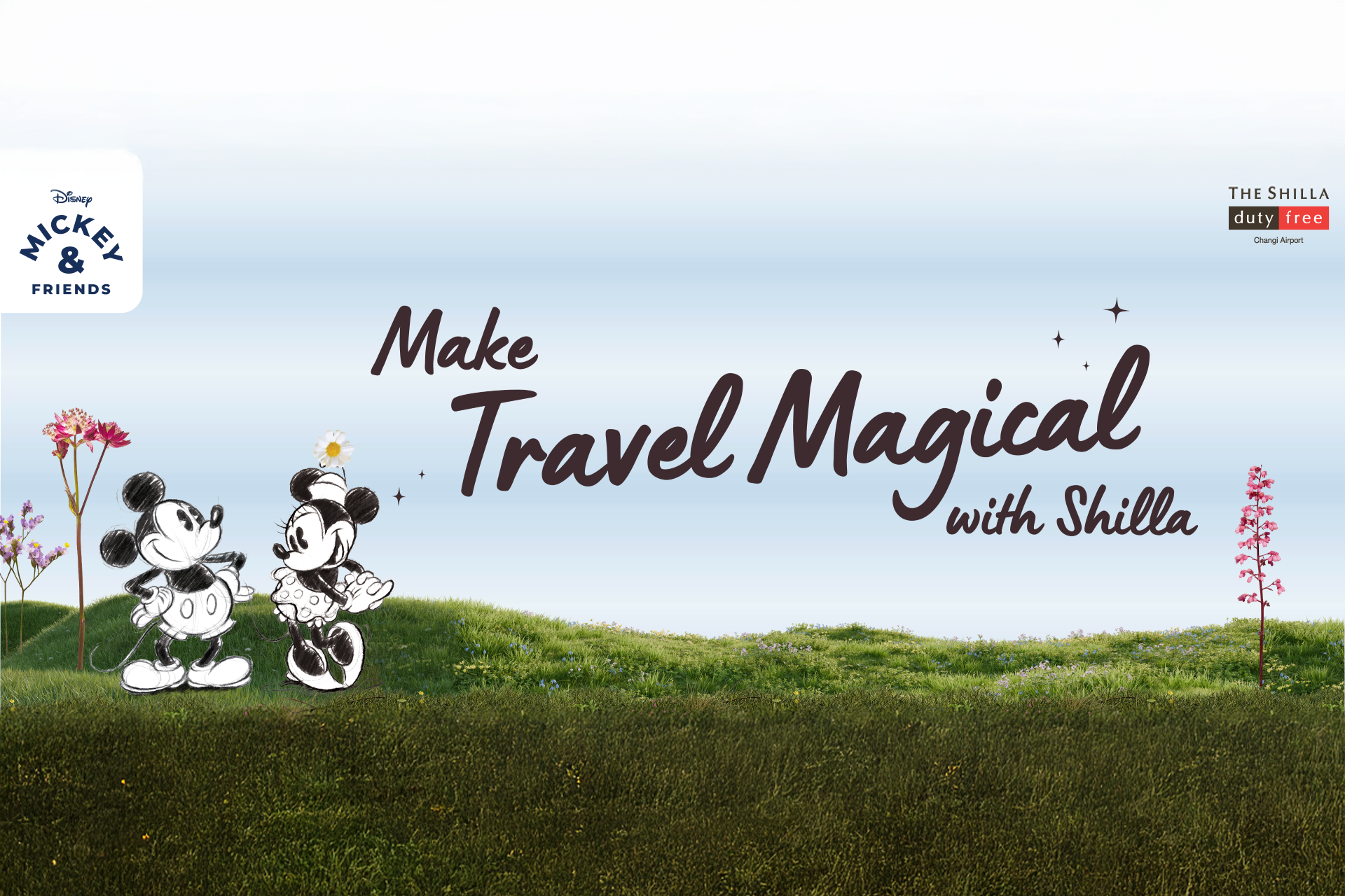 Shilla Duty Free Mickey Mouse Campaign