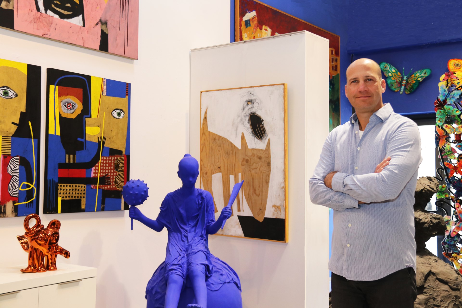 Motti Abramovitz of Bruno Art Gallery
