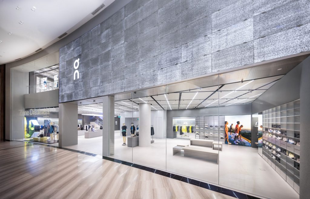On flagship store - Jewel Changi Airport