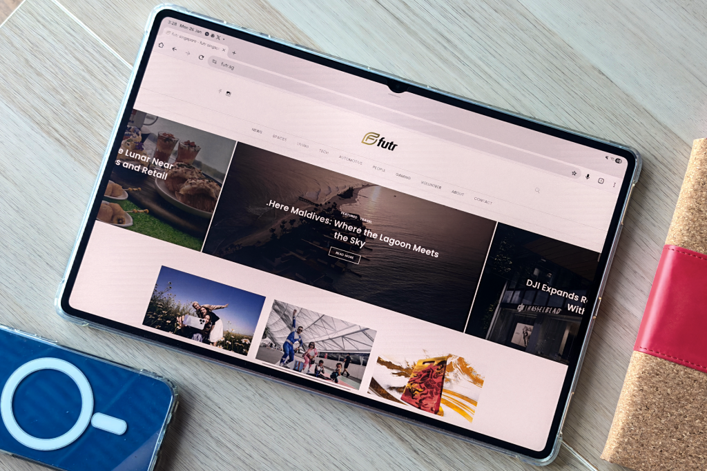 Samsung Galaxy Tab S11 Ultra's screen