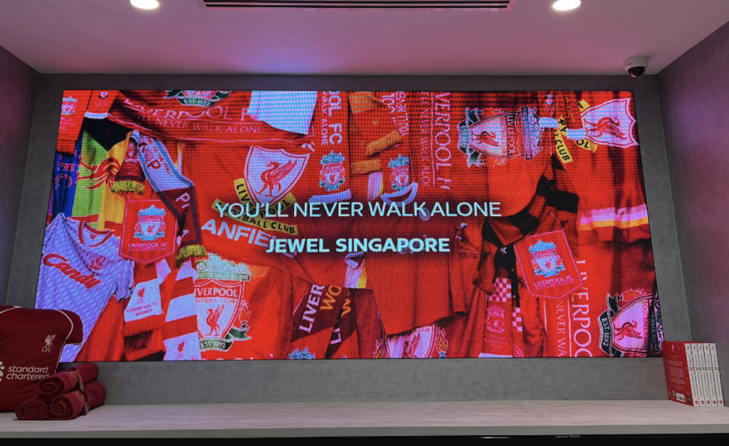 Liverpool FC Store Jewel Changi Airport