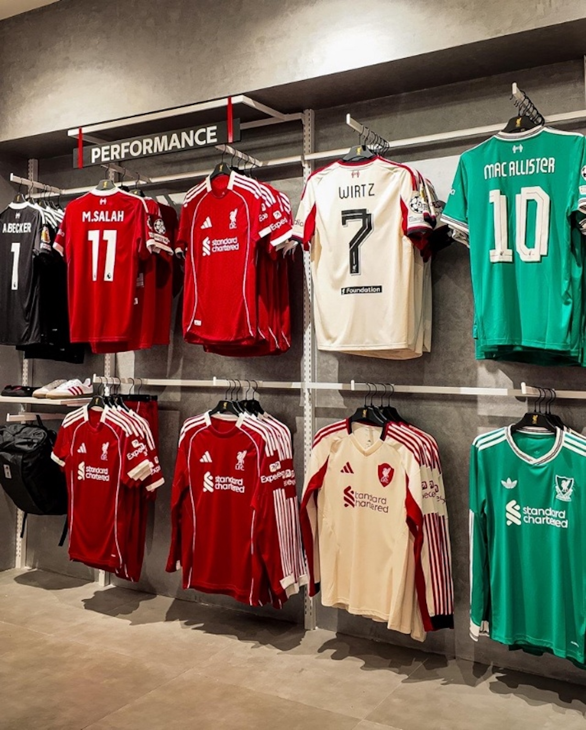 Liverpool FC Store Jewel Changi Airport