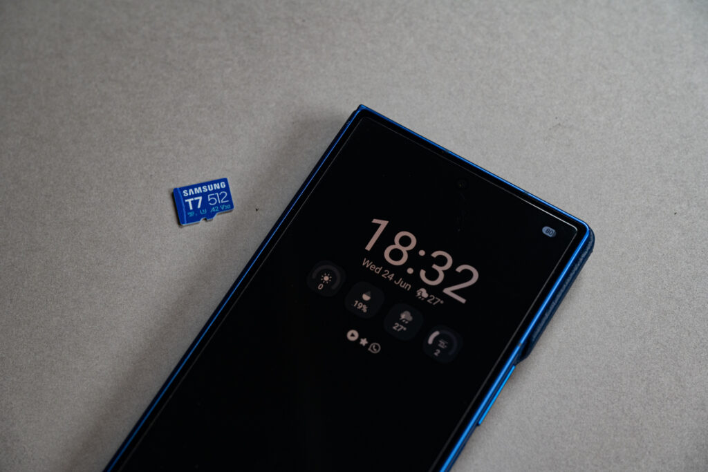 Samsung T7 MicroSD