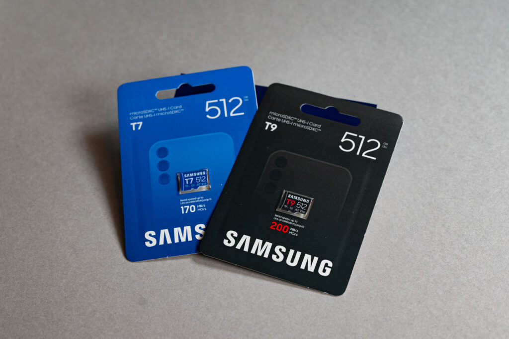 Samsung T7 & T9 MicroSD